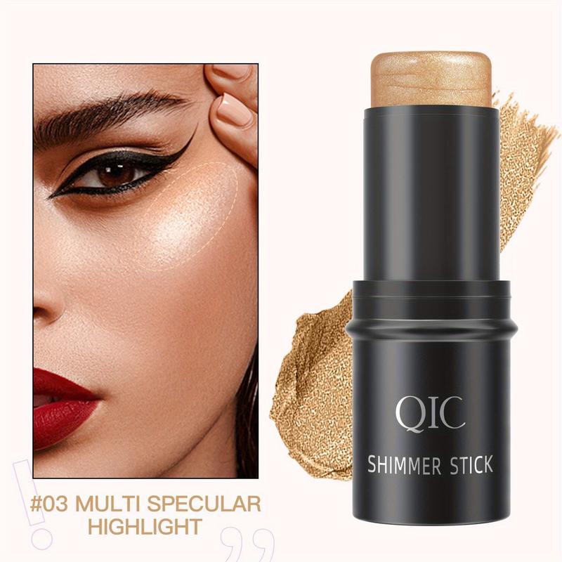 QIC Blush Highlight Grooming Pen Multifunctional Makeup Stick Silhouette Highlight Stick Shadow Stick Blush Stick European and American Makeup