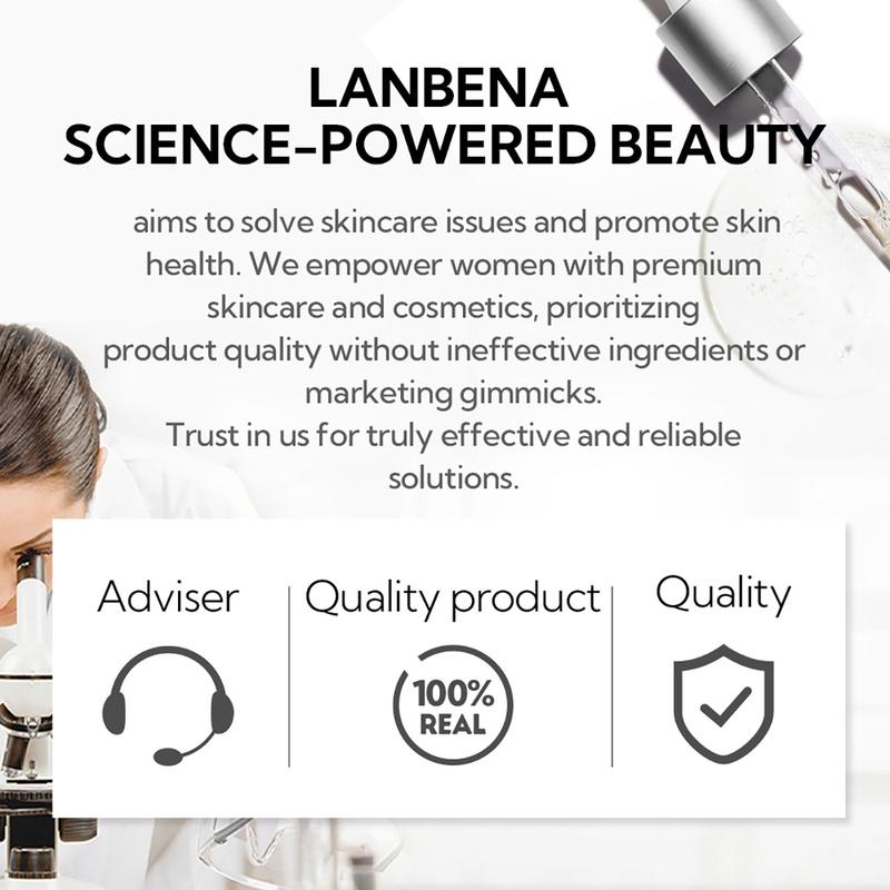 LANBENA Eyelash Growth Serum,Advanced Eyelash Treatment,Lash Serum for Eyelash Growth,Eyebrow Growth Serum,Hypoallergenic 0.14 Fl. Oz.