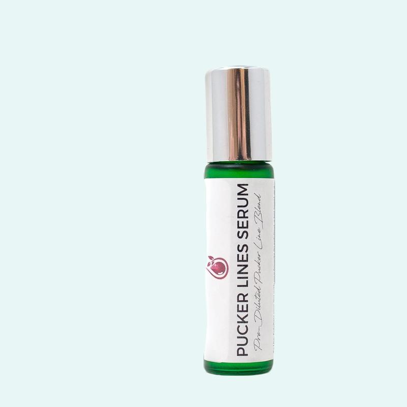 Pucker Lines Serum | 10ml Roller Bottle | All Natural | Pure | Smoothing | Moisturizing | Skincare Nourishing