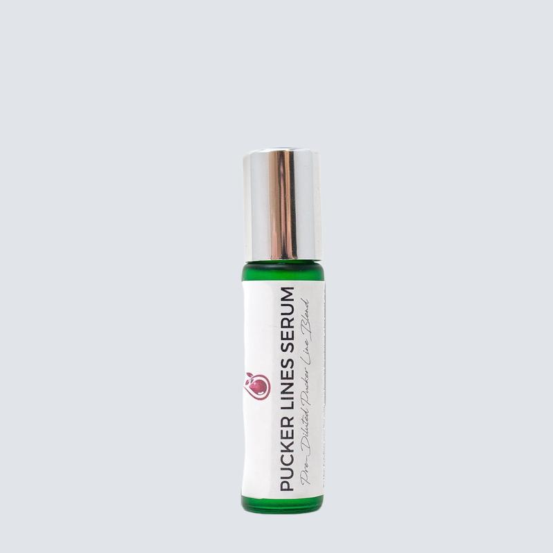 Pucker Lines Serum | 10ml Roller Bottle | All Natural | Pure | Smoothing | Moisturizing | Skincare Nourishing