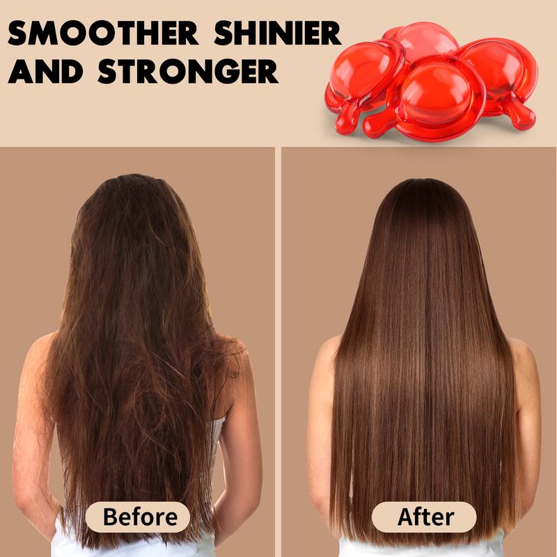 Silky Hair Serum - Enriched with Vitamins - No Rinse Formula- Argan, Macadamia, Avocado Oils