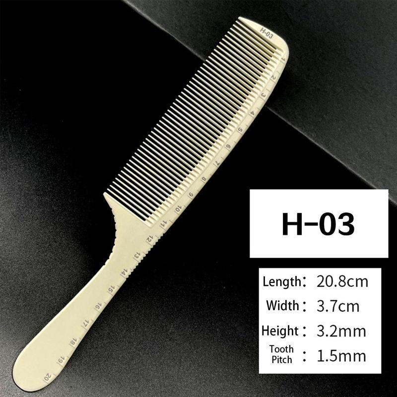 Hair Comb Set, 6 Counts set Mixed Comb Set with Precise Scale, Durable Styling Tool for Home and Professional Salon