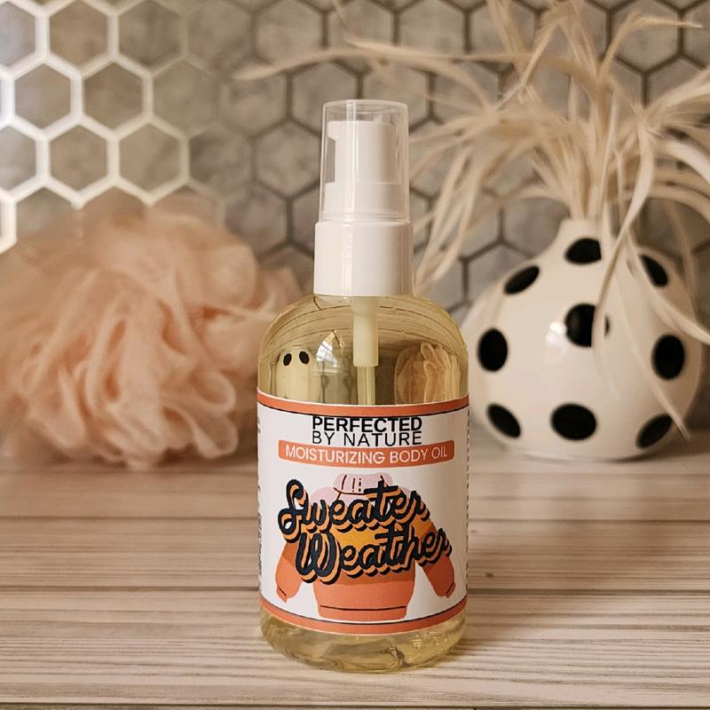 Body Oil Sweater Weather - Nourishing Moisturizer for Ultimate Comfort and Body Care