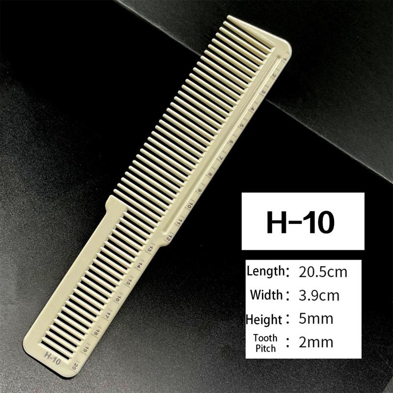 Hair Comb Set, 6 Counts set Mixed Comb Set with Precise Scale, Durable Styling Tool for Home and Professional Salon